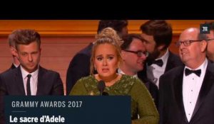 Grammy Awards : Adele remporte cinq prix