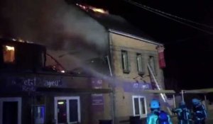 Sivry-Rance: incendie au Petit Mayeur