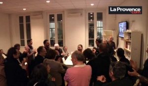 Primaire : la joie des soutiens marseillais de Benoît Hamon