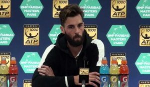 ATP - BNPPM 2016 - Quand Benoit Paire s'énerve quant à l'absence de son coach Thierry Champion à Paris-Bercy