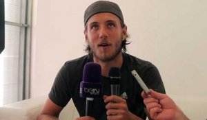 ATP - Rome 2016 - Lucas Pouille et sa petite amie Clémence, qui l'accompagne toute l'année