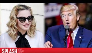 Donald Trump dit que Madonna est dégoûtante pour avoir dit vouloir faire sauter la Maison Blanche