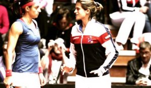 Fed Cup 2016 - Caroline Garcia : "Amélie Mauresmo a été une super capitaine"
