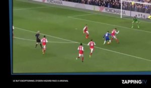 Le but exceptionnel d'Eden Hazard face à Arsenal (vidéo)