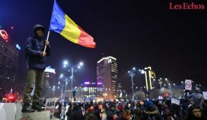 Manifestations monstres en Roumanie malgré l'abrogation du décret