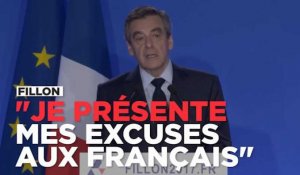 François Fillon : "Je présente mes excuses aux Français"