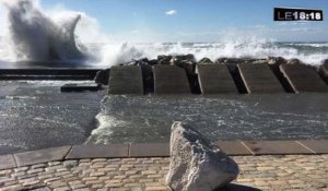 Le 18:18 : nos images spectaculaires de la tempête de vent à Marseille