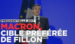 Fillon sur Macron : il "n'a aucune colonne vertébrale"