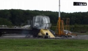 Le 18:18 - Terrorisme : les impressionnants crash tests de bornes anti-camions construites en Provence