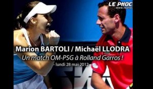 Bartoli/LLodra : un match OM-PSG à Roland Garros !