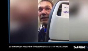 Un Américain raciste débarqué d'un avion, la vidéo choc