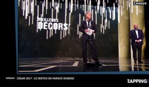 César 2017 : Franck Dubosc se fait lyncher sur Twitter après un sketch jugé "prétentieux" (Vidéo)