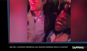 OM - PSG : Blaise Matuidi, Edinson Cavani... les joueurs accueillis en héros à Paris par les ultras (Vidéo)