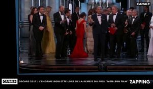 Oscars 2017 : La La Land sacré meilleur film par erreur, l'énorme boulette de la soirée (Vidéo)