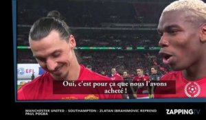 Zlatan Ibrahimovic recadre Paul Paogba, la vidéo hilarante