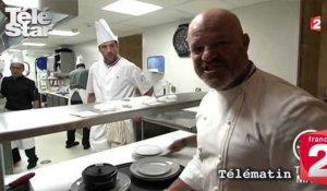 Télé Matin - Les larmes de Philippe Etchebest à propos de la création de son nouveau restaurant - Mercredi 23 septembe 2015