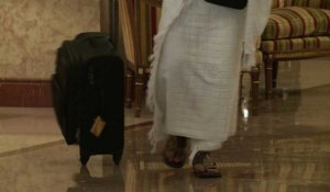 Arabie saoudite: les pèlerins en route pour le hajj