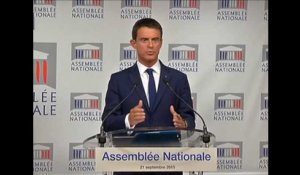 Manuel Valls : «Je ne discute pas avec des frondeurs, je ne sais pas d'ailleurs ce que c'est»