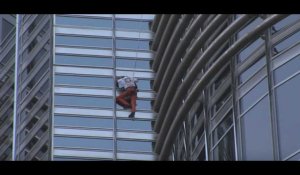 Le «Spiderman français», en cinq ascensions