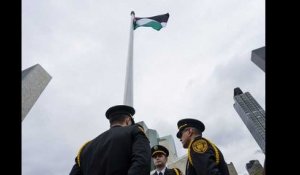 Le drapeau palestinien hissé pour la première fois à l'ONU