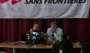 Hôpital MSF bombardé: 33 personnes toujours portées disparues
