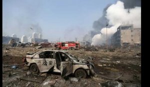 Après l'explosion de Tianjin, des vidéos montrent l'étendue des dégâts