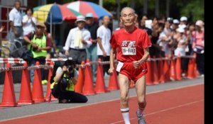 Un Japonais bat le record du 100 m chez les plus de 105 ans