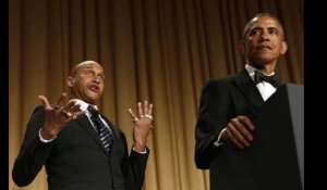 Barack Obama s'improvise comédien lors d'un discours à la Maison Blanche