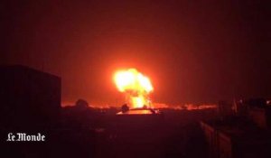 Des explosions embrasent le ciel au Yémen