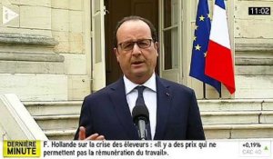 Hollande demande des comptes à la distribution, aux abatteurs et aux transformateurs