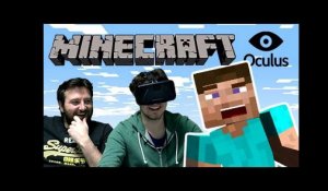Inside Minecraft : On est DANS le jeu grâce à l'Oculus Rift (merci Mark)