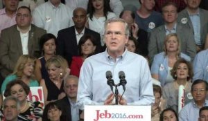 Jeb Bush officialise sa candidature à la présidence des Etats-Unis