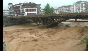 Le sud de la Chine dévasté par les inondations