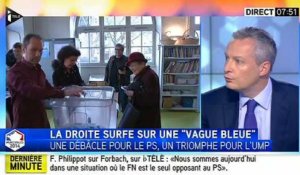 Bruno Le Maire : « Les Français veulent de l'autorité »