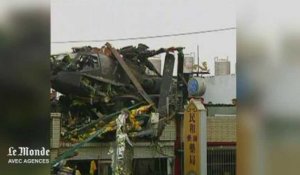 Crash d'un hélicoptère à Taïwan