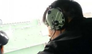 Ferry sud-coréen : des images aériennes montrent le sauvetage des naufragés