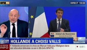 Nomination de Valls : "Une nouvelle donne sur l'action"