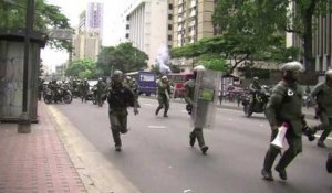 Plus de 100 arrestations à l'issue d'une manifestation à Caracas