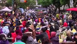 Taiwan : les manifestants qui occupent le parlement posent un ultimatum