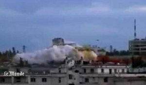 Explosion d'un bâtiment gouvernemental à Alep