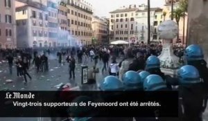 Heurts entre policiers et supporteurs de Feyenoord à Rome
