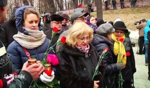 Obsèques de Nemtsov : "la présence des officiels russes était très discrète"