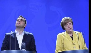 Tsipras et Merkel appellent à « dépasser les stéréotypes »