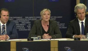 Marine Le Pen n'a « aucune inquiétude » sur la constitution de son groupe au Parlement européen