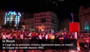 Mondial : l'Algérie célèbre sa victoire historique