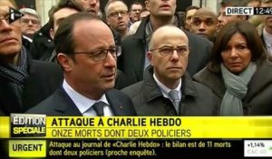 François Hollande : « c'est un attentat terroriste »