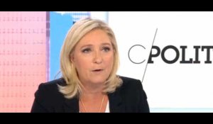Après son intervention au Parlement européen, Marine Le Pen en remet un couche
