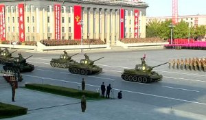 Les images de l'imposante parade en Corée du Nord à l'occasion des 70 ans du parti