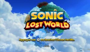 Sonic Lost World Wii U : 20 premières minutes