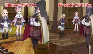 New Atelier Rorona : The Origin Story of Alchemist of Arland - Trailer Comparatif